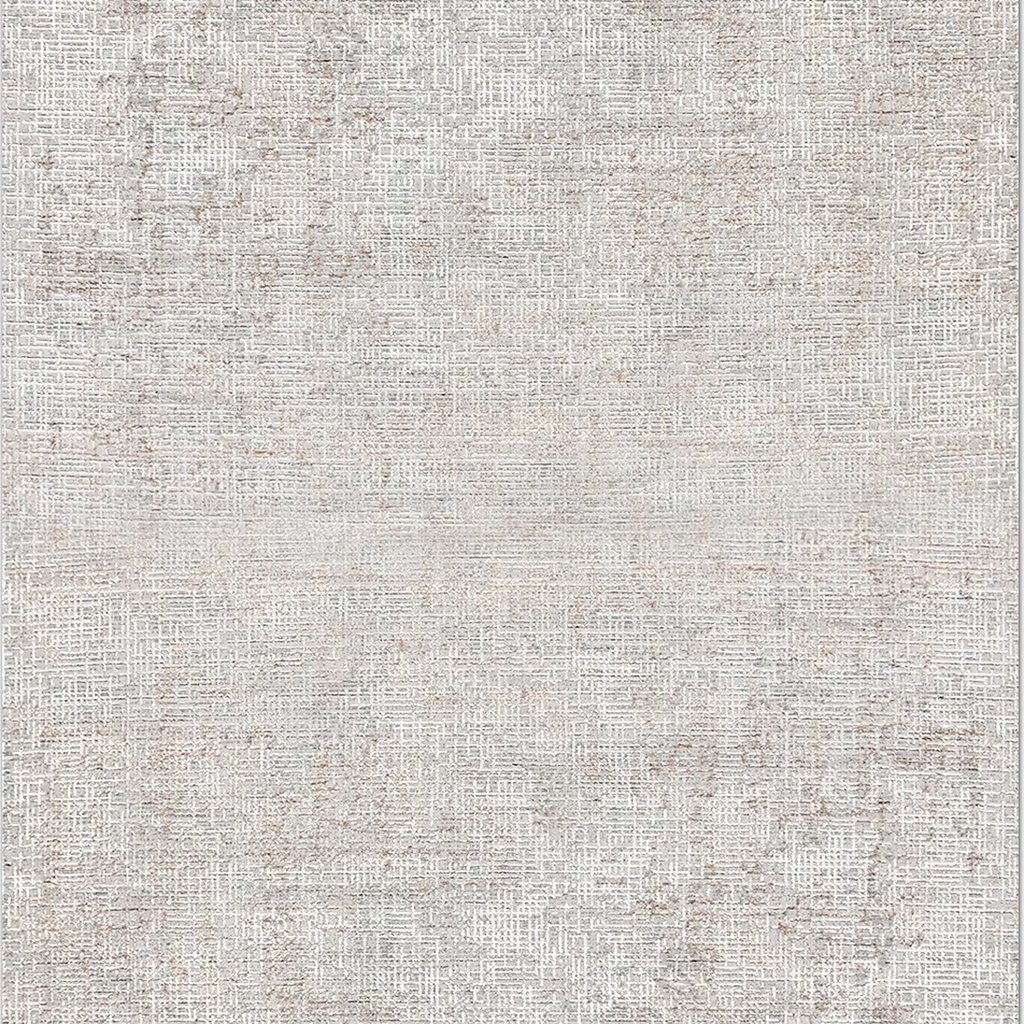 SHARED | Foreland Modern Abstract Distressed Beige Grey Machine Woven photo 6