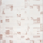 SHARED | Afterglow Blush Pink Cream Abstract Modern Machine Woven Liv photo 6