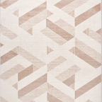 SHARED | Briar Cream Beige Geometric Modern Machine Woven Living Room photo 6