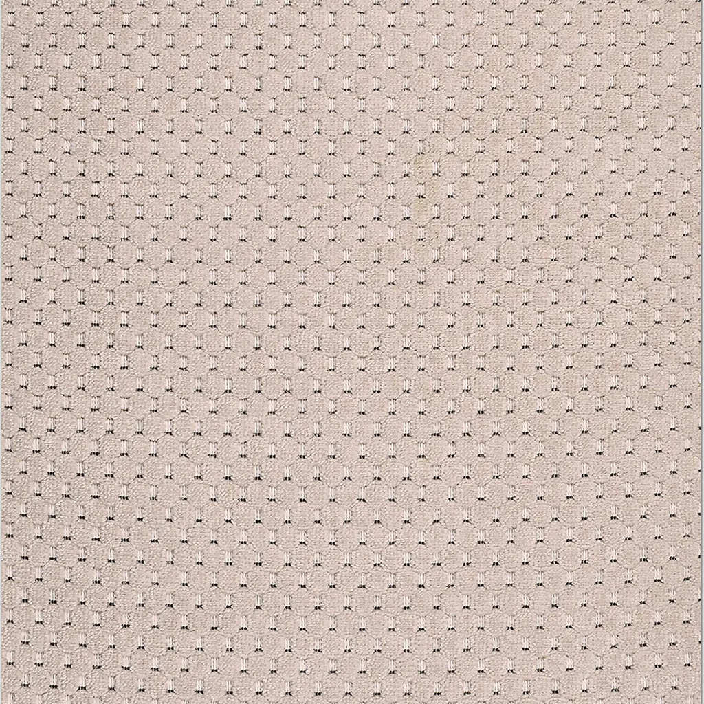 SHARED | Bluebell Blush Pink Modern Geometric Dot Machine Woven Livin photo 6