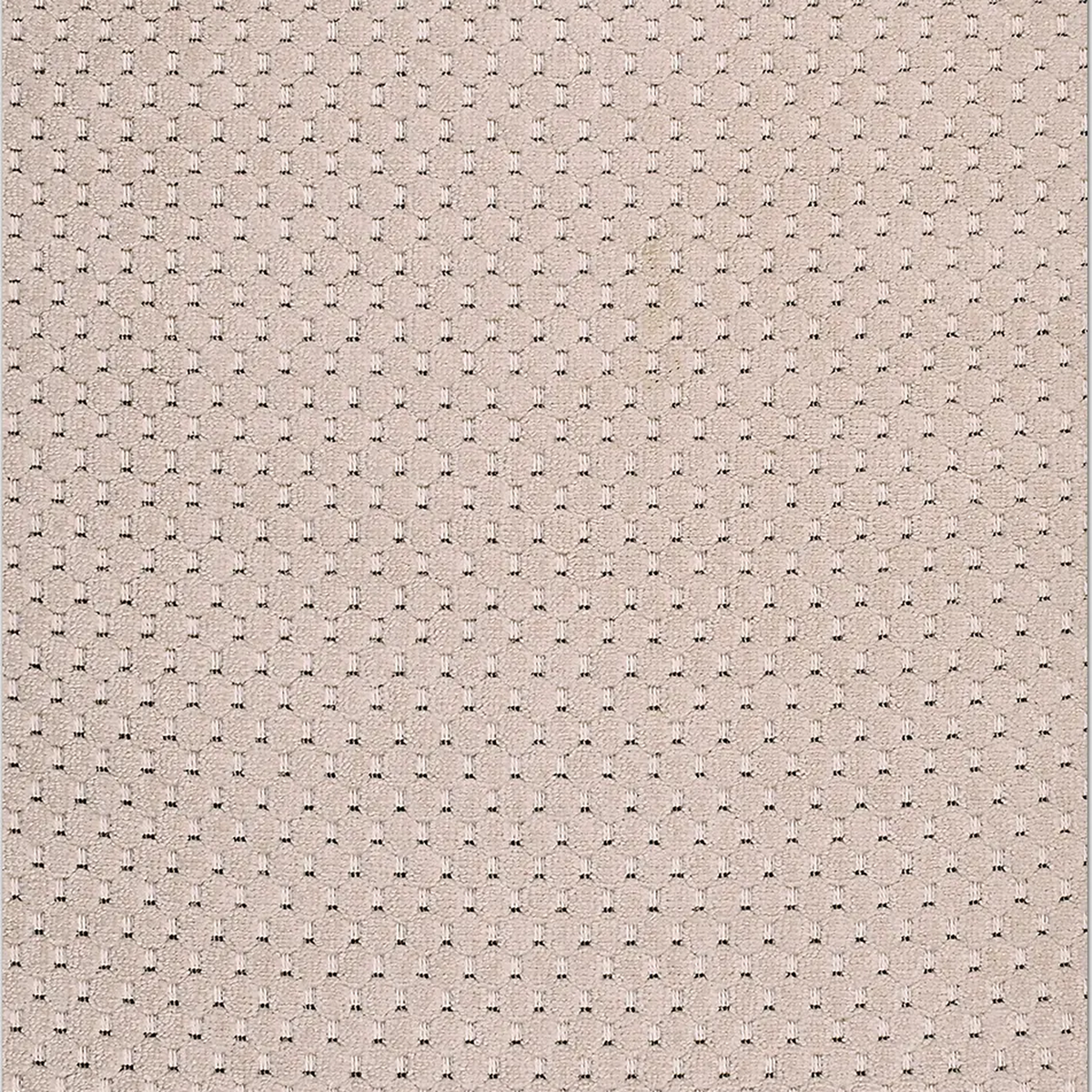 SHARED | Bluebell Blush Pink Modern Geometric Dot Machine Woven Livin photo 6