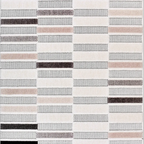 SHARED | Blackthorn Modern Geometric Machine Woven Cream Beige Blush  photo 6