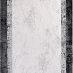 SHARED | Spinney Cream Black Grey Abstract Modern Machine Woven Livin photo 6