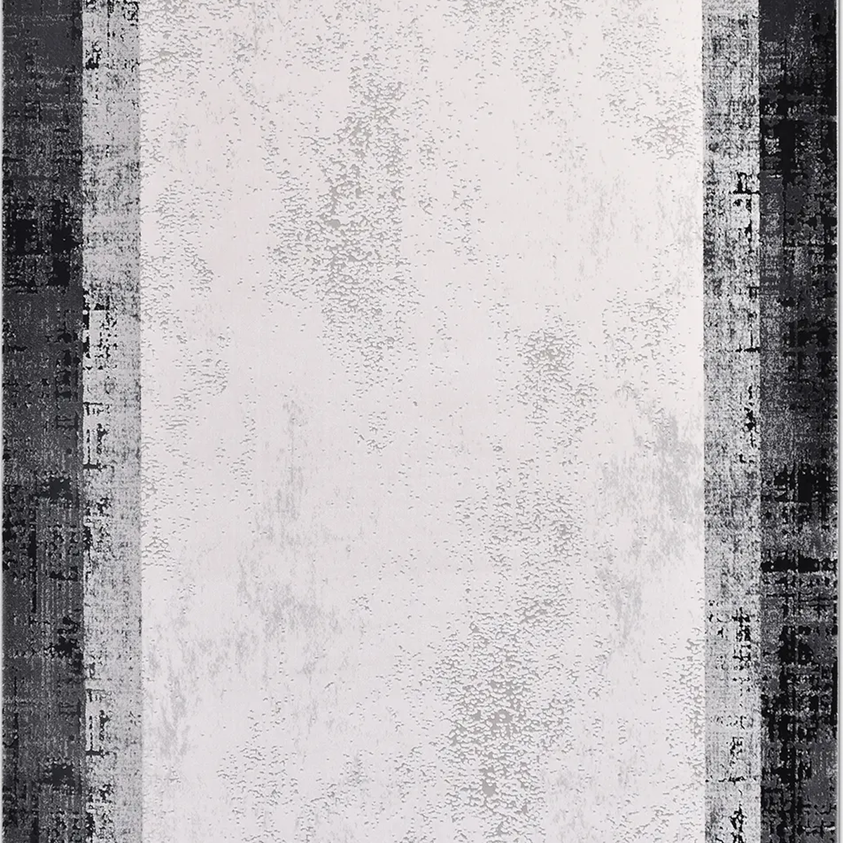 SHARED | Spinney Cream Black Grey Abstract Modern Machine Woven Livin photo 6