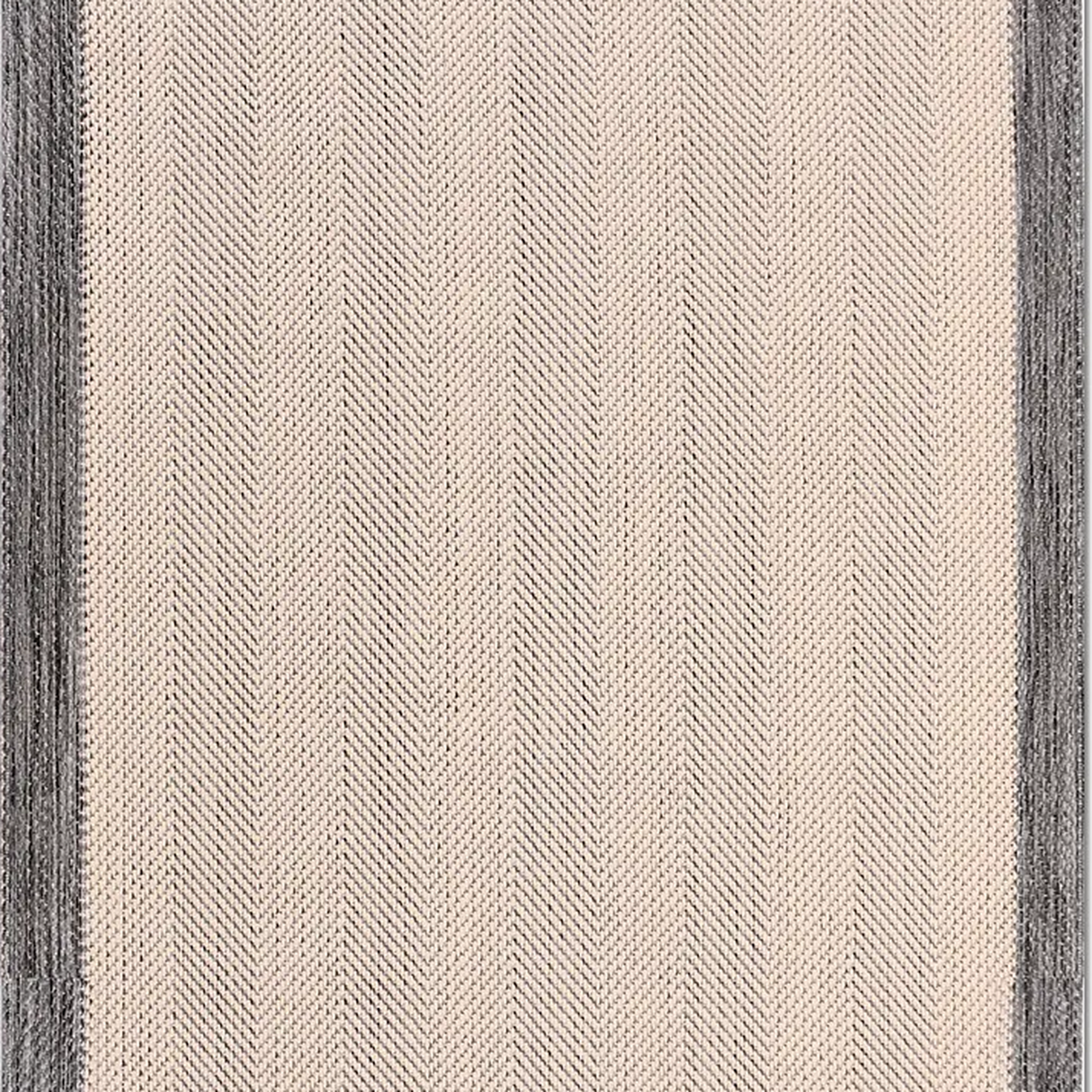 SHARED | Sloe Cream Charcoal Grey Scandinavian Geometric Machine Wove photo 5