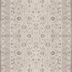 SHARED | Dolomite Persian Style Floral Cream Beige Grey Traditional M photo 6