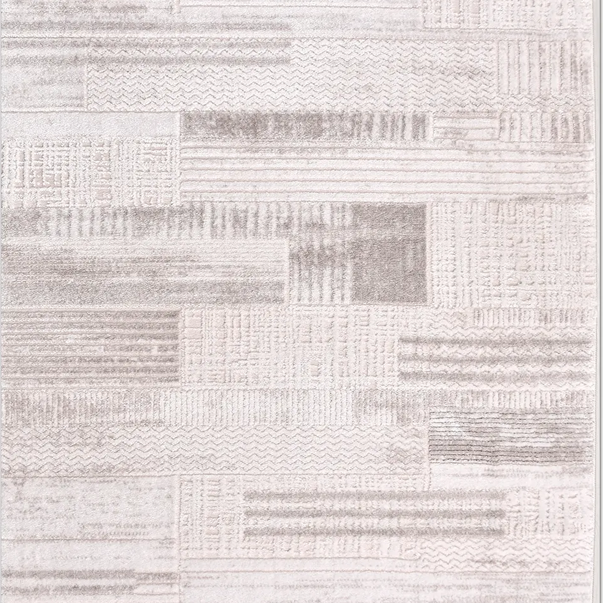 SHARED | Tourmaline Ivory Light Grey Abstract Transitional Modern Mac photo 5
