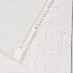 SHARED | Plateau Cream Modern Geometric Textured Machine Woven Living photo 6