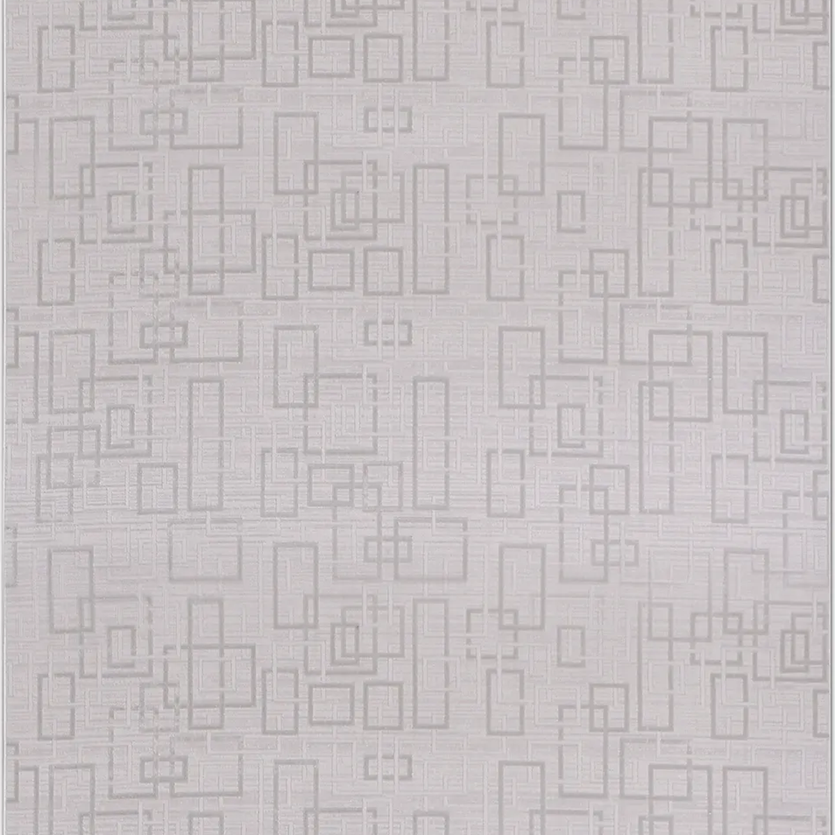 SHARED | Olympos Light Grey Geometric Modern Machine Woven Living Roo photo 6