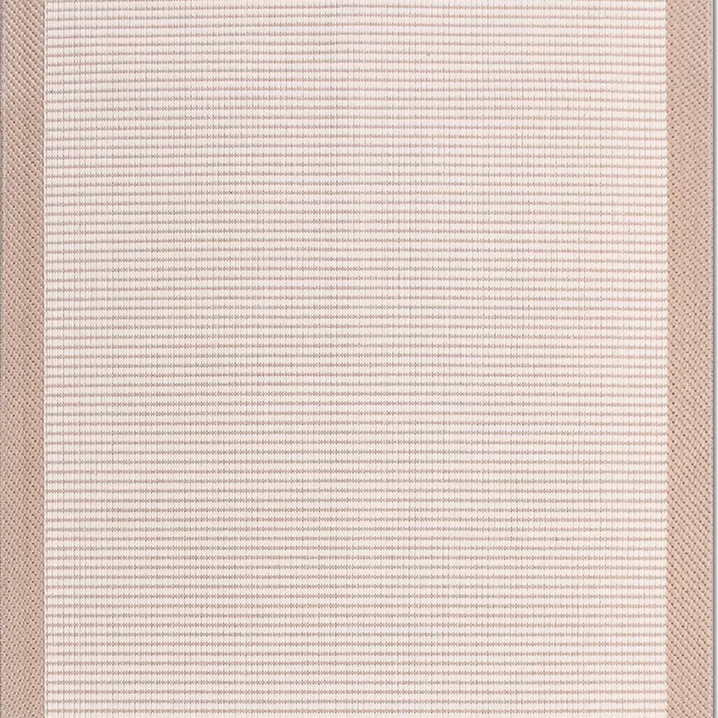 SHARED | Spurge Beige Cream Striped Scandinavian Machine Woven Living photo 5