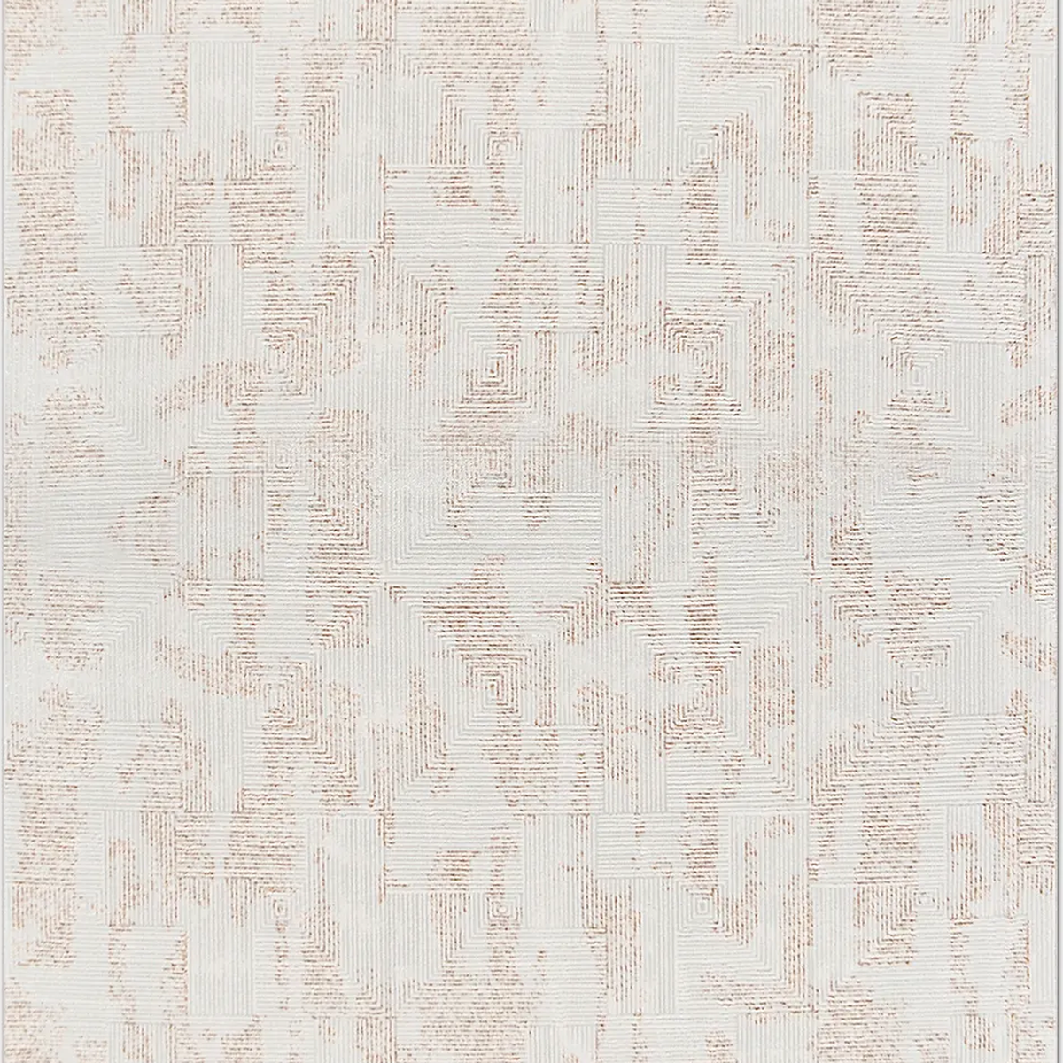 SHARED | Fen Cream Beige Abstract Modern Machine Woven Living Room Be photo 6