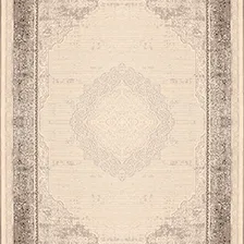 SHARED | Alcove Cream Taupe Traditional Damask Medallion Machine Wove photo 6