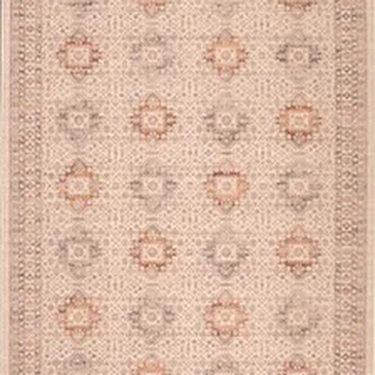 SHARED | Chancel Blush Pink Cream Persian Style Traditional Machine W photo 6