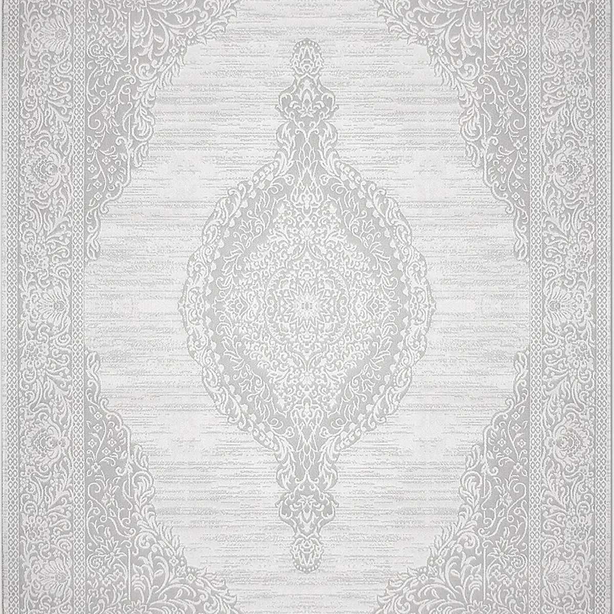 SHARED | Vestibule Cream Grey Persian Style Medallion Traditional Mac photo 6