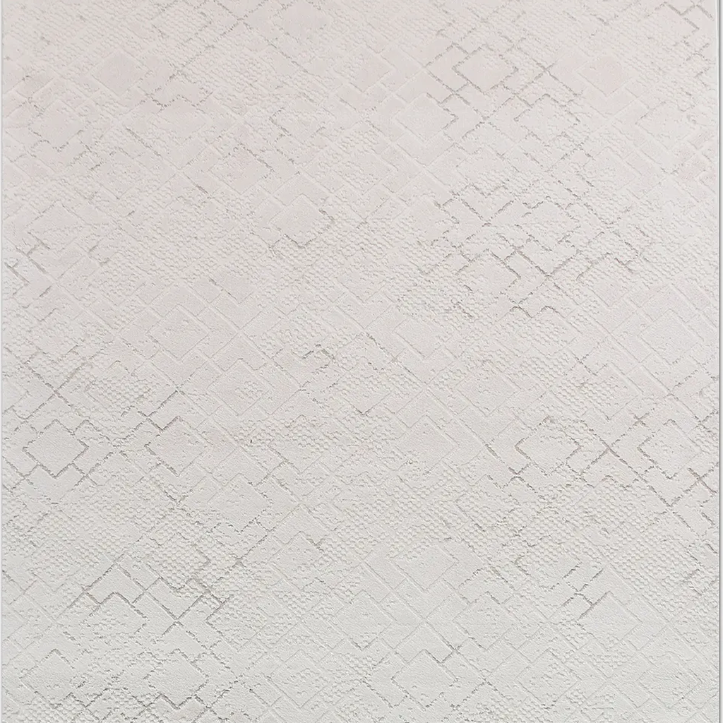 SHARED | Westerly Cream Ivory Geometric Transitional Modern Machine W photo 6