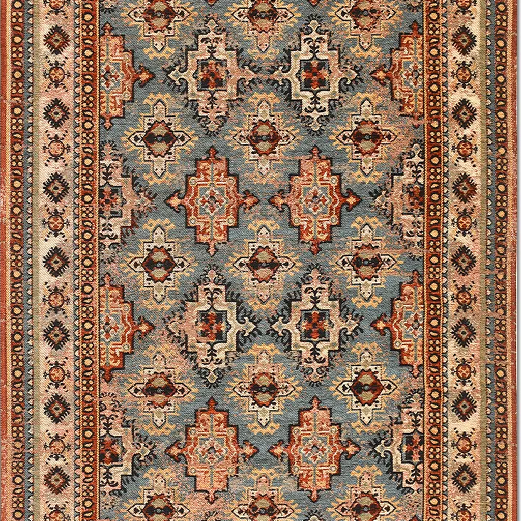 SHARED | Borealis Persian Style Traditional Machine Woven Terracotta  photo 6