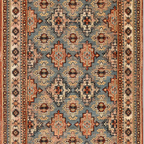 SHARED | Borealis Persian Style Traditional Machine Woven Terracotta  photo 6