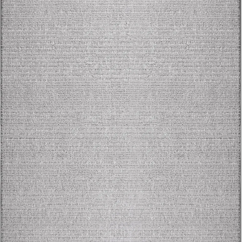 SHARED | Rainfall Light Grey Ivory Solid Modern Machine Woven Living  photo 6