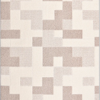 SHARED | Nimbus Cream Taupe Geometric Modern Machine Woven Living Roo photo 6