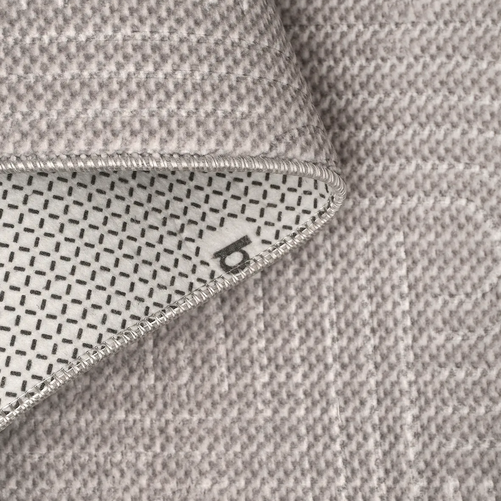 SHARED | Halo Light Grey Modern Geometric Arch Machine Woven Living R photo 7