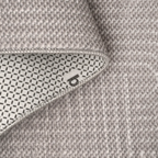 SHARED | Halo Light Grey Modern Geometric Arch Machine Woven Living R photo 7