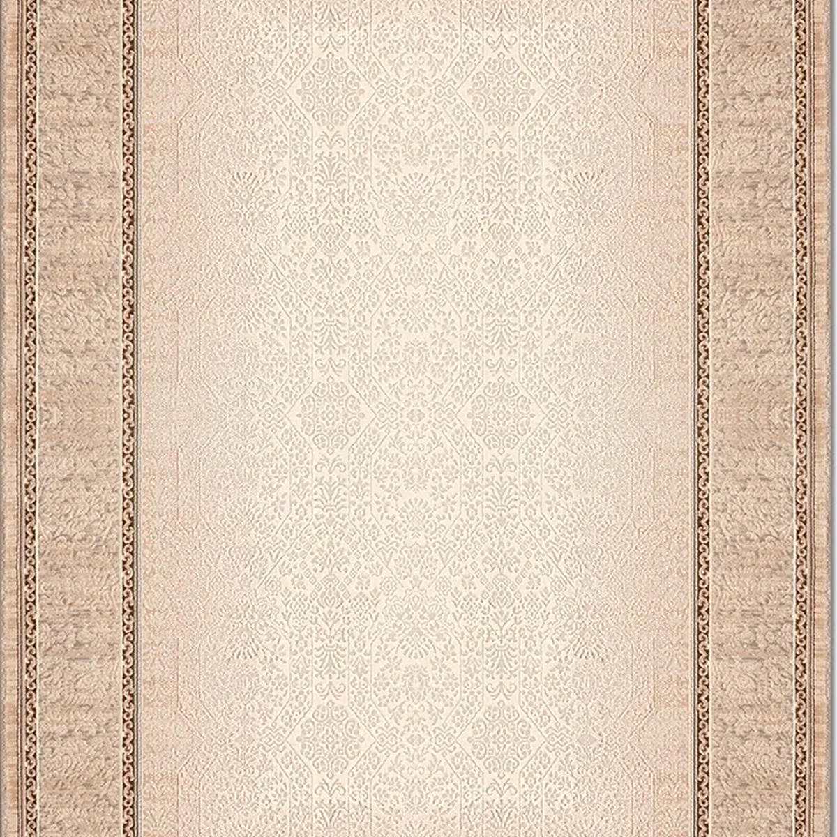 SHARED | Bothy Persian Style Traditional Beige Cream Machine Woven Li photo 6