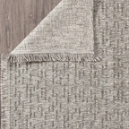 SHARED | Adamant Grey Abstract Modern Machine Woven Living Room Bedro photo 7