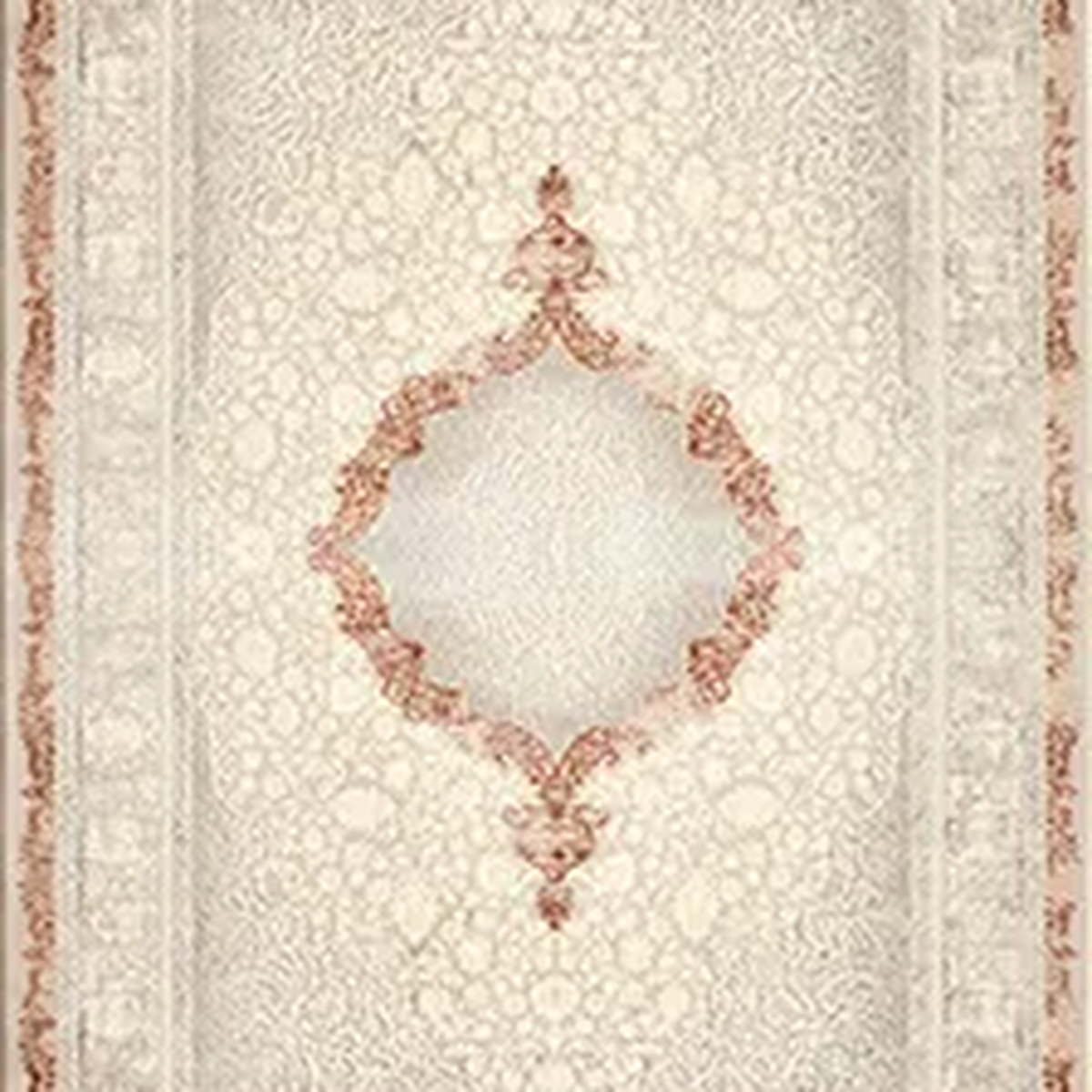 SHARED | Bastion Cream Grey Traditional Damask Machine Woven Living R photo 6