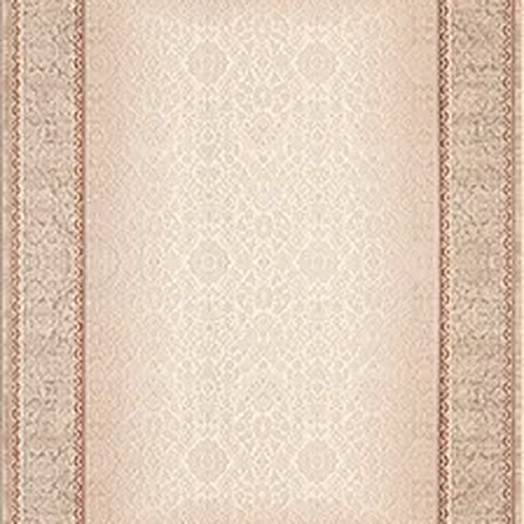 SHARED | Armory Traditional Damask Scrollwork Cream Beige Rust Machin photo 6