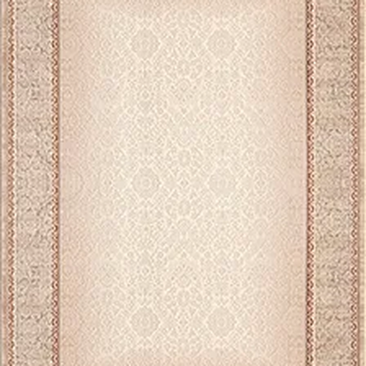 SHARED | Armory Traditional Damask Scrollwork Cream Beige Rust Machin photo 6