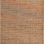 SHARED | Jacinth Boho Striped Multicolour Beige Machine Woven Living  photo 7