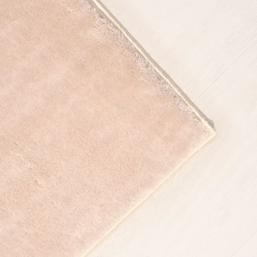 SHARED | Gallery Beige Solid Modern Machine Woven Plain Soft Living R photo 7