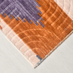 SHARED | Downs Multicolour Geometric Chevron Modern Machine Woven Liv photo 7