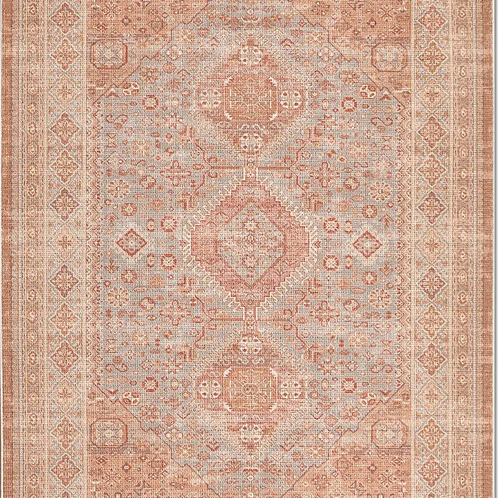 SHARED | Colonnade Terracotta Cream Persian Style Traditional Machine photo 5