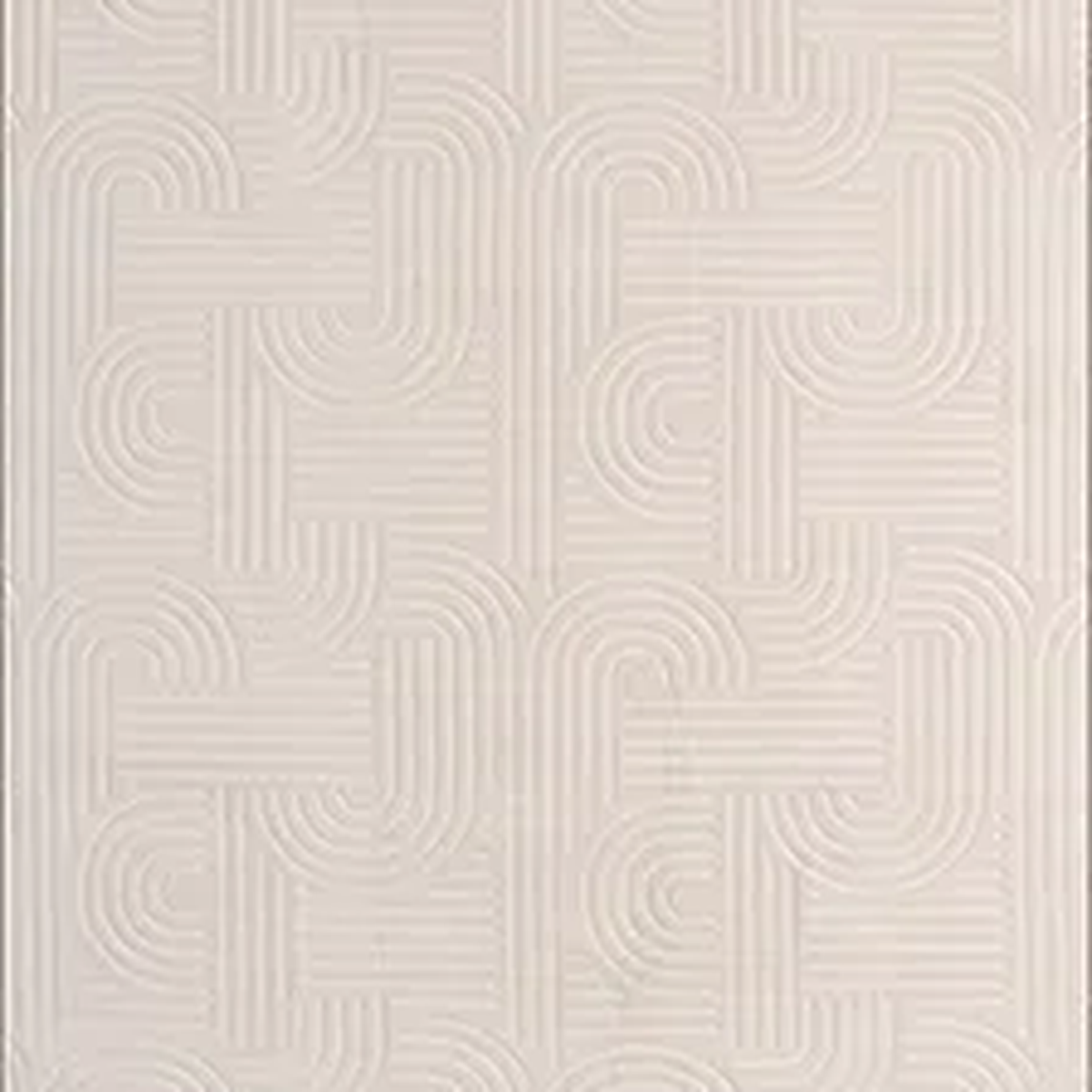 SHARED | Gloaming Cream Modern Geometric Carved Texture Machine Woven photo 6