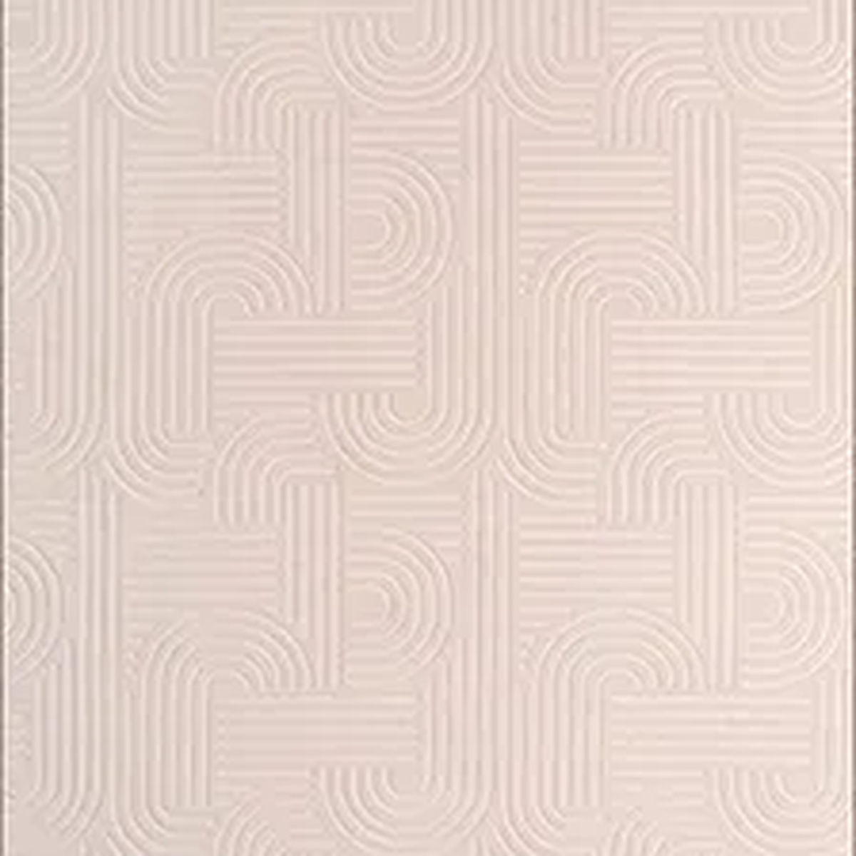 SHARED | Halcyon Cream Ivory Geometric Arch Modern Machine Woven Livi photo 7