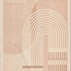 SHARED | Cloister Blush Pink Cream Solid Scandinavian Textured Machin photo 7