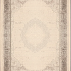 SHARED | Alcove Cream Taupe Traditional Damask Medallion Machine Wove photo 7