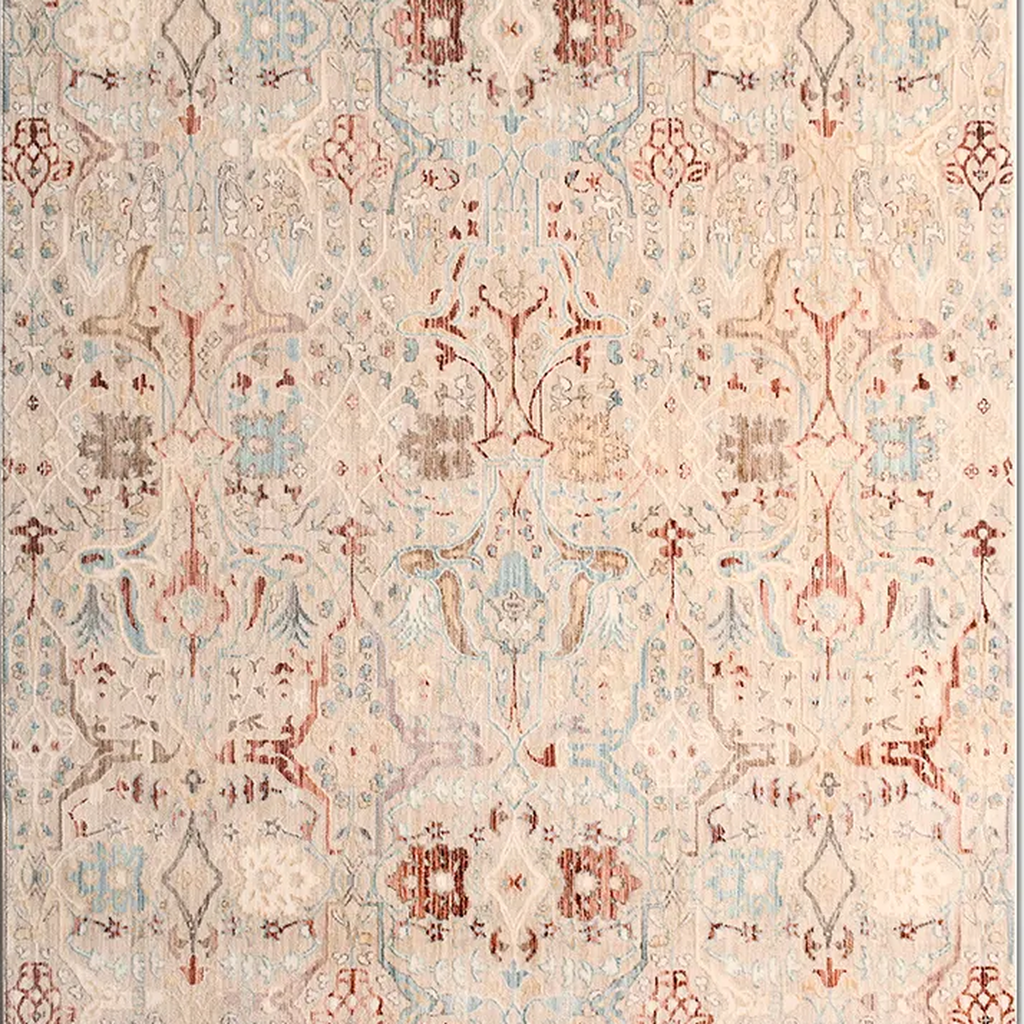 SHARED | Orangery Cream Persian Style Traditional Floral Medallion Ma photo 7