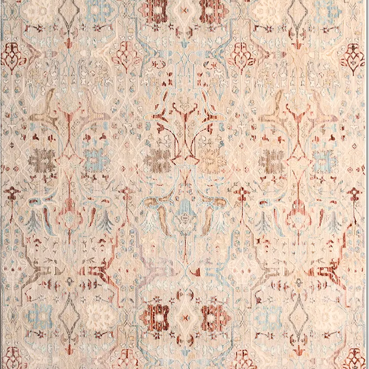 SHARED | Orangery Cream Persian Style Traditional Floral Medallion Ma photo 7