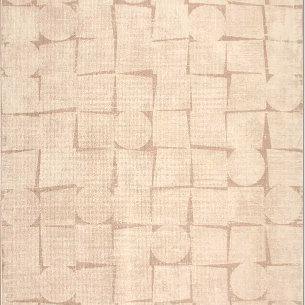 SHARED | Cellar Cream Beige Solid Textured Scandinavian Machine Woven photo 7