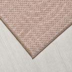 SHARED | Mead Blush Pink Modern Geometric Machine Woven Living Room B photo 8