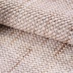 SHARED | Promenade Blush Beige Solid Textured Modern Machine Woven Li photo 7