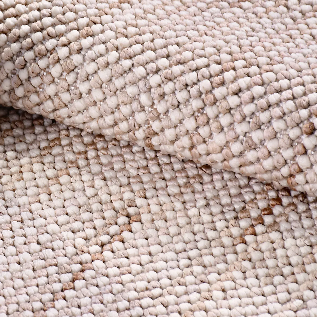 SHARED | Promenade Blush Beige Solid Textured Modern Machine Woven Li photo 7