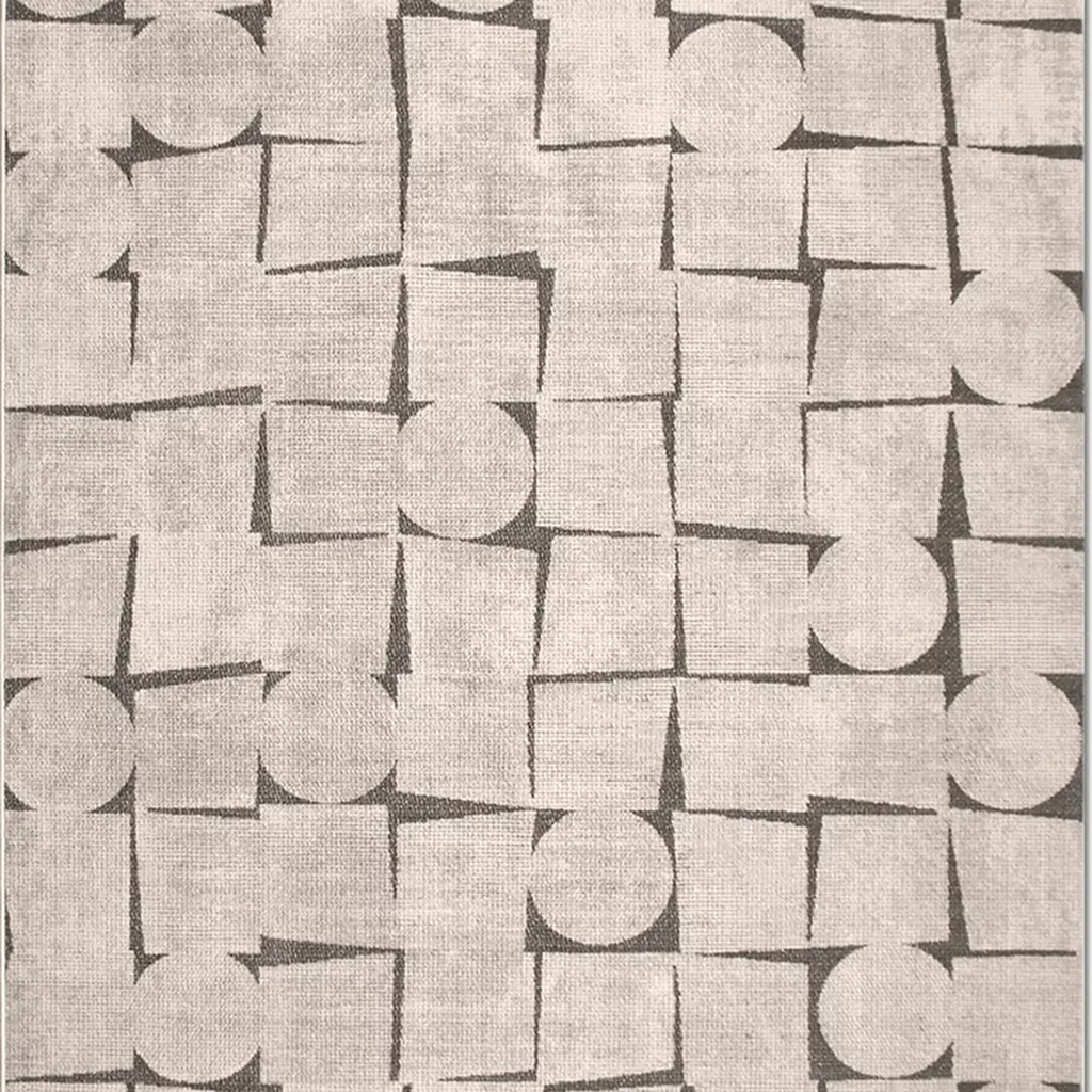 SHARED | Campanile Cream Grey Scandinavian Geometric Machine Woven Li photo 7