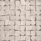 SHARED | Campanile Cream Grey Scandinavian Geometric Machine Woven Li photo 7