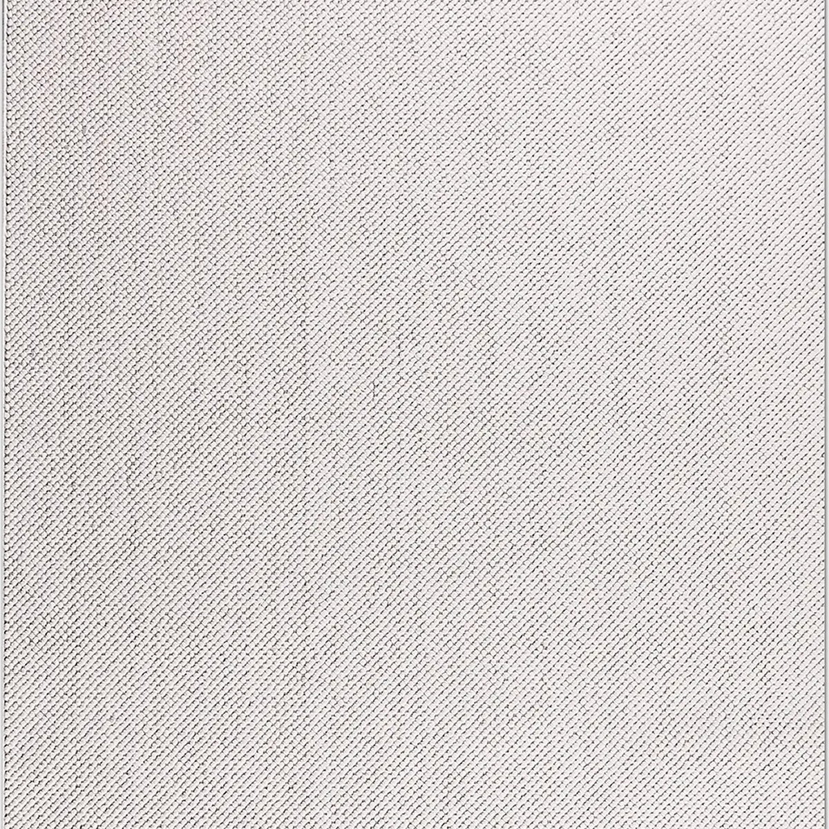 SHARED | Rotunda Cream Solid Flatweave Look Machine Woven Modern Livi photo 7