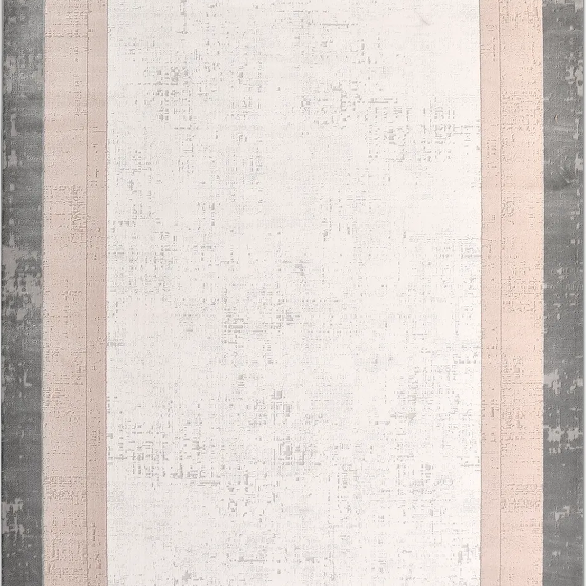 SHARED | Demre Cream Grey Abstract Modern Machine Woven Living Room B photo 8