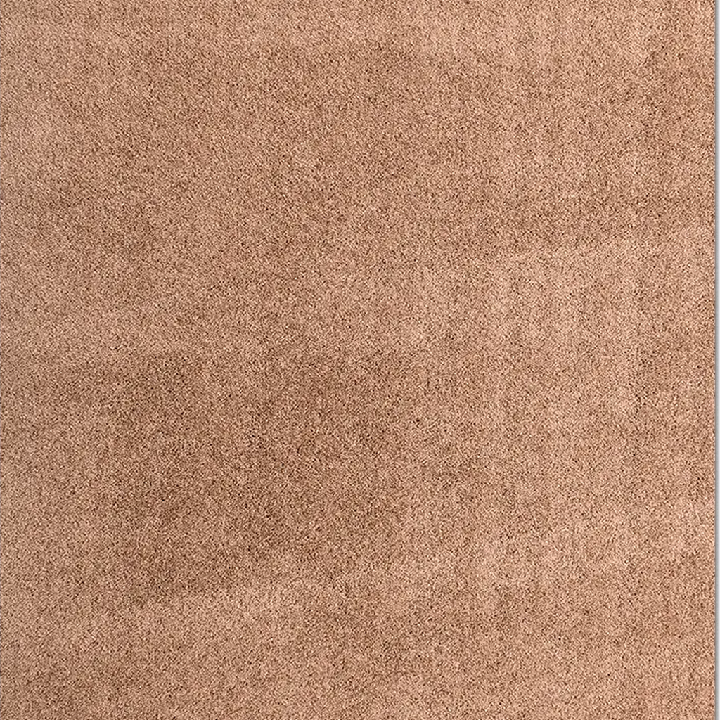 SHARED | Thaw Taupe Solid Modern Plush Machine Woven Living Room Bedr photo 8
