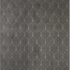 SHARED | Carnelian Charcoal Grey Geometric Modern Machine Woven Livin photo 8